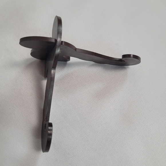 VTG Hand Painted Bird Scene On Agate Signed by Artist w/Stand - Picture 8 of 9